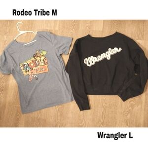 Wrangler crop sweater